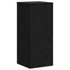 vidaXL Suport pentru plante 2 pcs Stejar Negru 30 x 30 x 70 cm