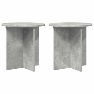 vidaXL Suport pentru plante 2 buc. Gri Beton 40 x 40 x 40 cm