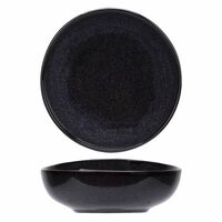 Cosy & Trendy for Professionals Bol Black Granite 4 buc. negru Ø21 cm