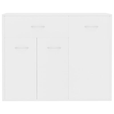 vidaXL Servantă, alb, 88 x 30 x 70 cm, PAL