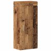 vidaXL Dulap de perete pentru baie TULUM Lemn vechi 37 x 24,5 x 86 cm