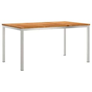 vidaXL MasaDeCina Maro 150 x 90 x 75 cm Lemn solid de tec
