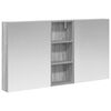 vidaXL Set dulap baie 3 buc. 130 x 14,5 x 70 cm Lemn prelucrat