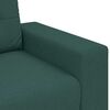 vidaXL Canapea 3 pcs Verde &icirc;nchis 221 x 80 x 80 cm
