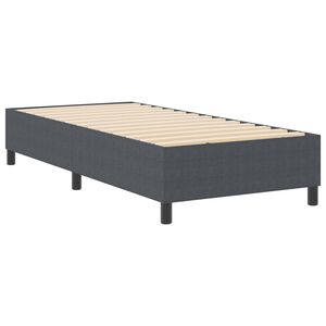 vidaXL Cadru de pat platformă Gri &icirc;nchis 80 x 200 cm