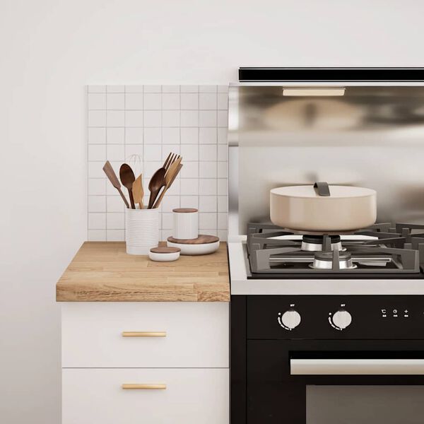 vidaXL Blat de bucătărie lemn masiv de stejar dreptunghiular