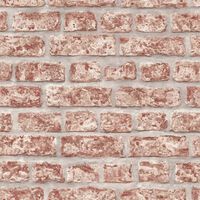 Noordwand Tapet „Topchic Bricks”, roșu și gri