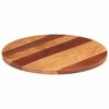 vidaXL Blat de masă rotund, 60 cm, 25-27 mm, lemn masiv acacia
