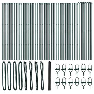 vidaXL St&acirc;lp de gard. Gri