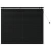 vidaXL Jaluzea venetiană Negru 145 x 130 cm 35 mm