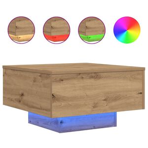 vidaXL Stejar Artizanal 55 x 55 x 31 cm Lemn prelucrat