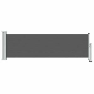 vidaXL Awning lateral 60 x 300 cm 100% poliester, fier, oțel