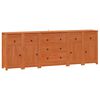 vidaXL Bufet 5 buc. Maro Ceară 226 x 35 x 80 cm Lemn masiv de pin
