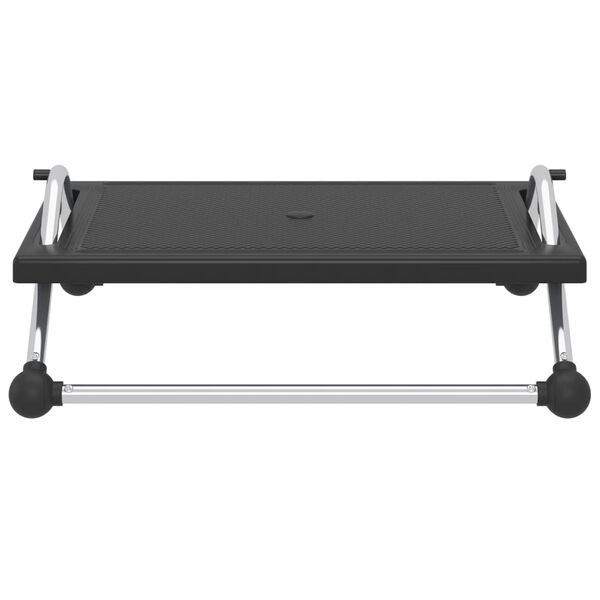 vidaXL Suport pentru picioare, negru, 45x40x13,5 cm