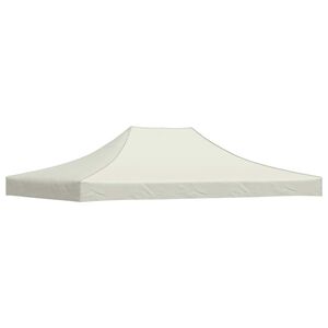 vidaXL Acoperiș pentru cort de petrecere, crem, 4 x 3 m, 270 g/m&sup2;