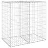 vidaXL Perete gabion cu capace, 100 x 60 x 100 cm, oțel galvanizat