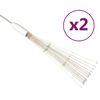 vidaXL Lămpi cu artificii de Crăciun, 2 buc., 280 LED multicolor 20 cm