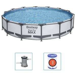 Bestway Set de piscină Steel Pro MAX, 427x84 cm