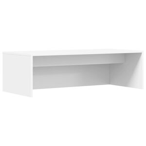 vidaXL Birou montat pe perete Alb Lemn prelucrat 100 x 45 x 30 cm