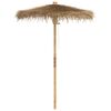 vidaXL Umbrelă Tiki cu baldachin din frunze de banană 150 cm bambus