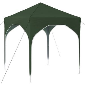 vidaXL Cort de Petrecere Pop-up 194 x 194 x 245 cm Verde