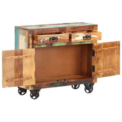 vidaXL Servantă, 80 x 30 x 70 cm, lemn masiv reciclat
