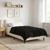 vidaXL Duvet complet pe tot parcursul anului Patos Negru 135 x 220 cm
