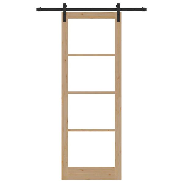 vidaXL Ușă glisantă ORKDAL natural 83 x 232 cm