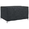 vidaXL Husă pentru mobilă Simplu Negru 180 x 140 x 90 cm 420D