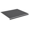 vidaXL P&acirc;nză de rezervă copertină, antracit, 4x3,5 m