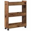 vidaXL Dulap cu roata Lemn vechi 60 x 22 x 79 cm