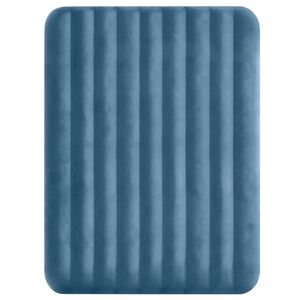 INTEX Pat de aer cu pompă INTEX Albastru &Icirc;ntunecat și Gri PVC