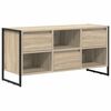 vidaXL Cabinet TV 100 x 36 x 49,5 cm Sonoma Lemn prelucrat