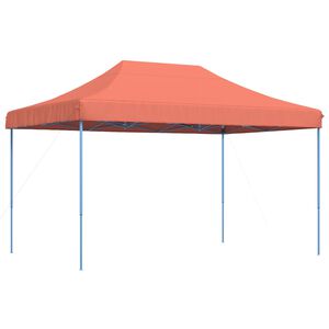 vidaXL Cort de petrecere pliabil Pop-Up, 440x292x315 cm, teracotă