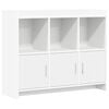 vidaXL Bufet Alb 98,5 x 33 x 80 cm Lemn prelucrat