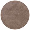 vidaXL Covor Shaggy Antiderapant Maro 90 x 90 cm PP