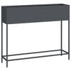 vidaXL Ghiveci ridicat pentru grădină Antracit 100 x 26 x 82 cm Oțel