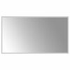 vidaXL Oglindă de baie cu LED Transparent 90 x 50 cm sticlă securizată