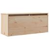 vidaXL Dulap de perete, 80x30x35 cm, lemn masiv de pin