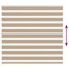vidaXL Jaluzea tip zebra 165x150 cm lățime țesătură 160,9 cm poliester