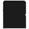 vidaXL Dulap de chiuvetă, negru, 41x38,5x45 cm, PAL