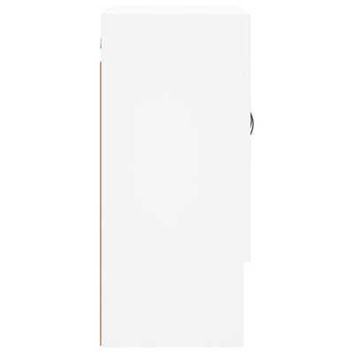 vidaXL Dulap de perete, alb, 60x31x70 cm, lemn compozit