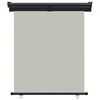 vidaXL Copertină laterală de balcon, gri, 145x250 cm