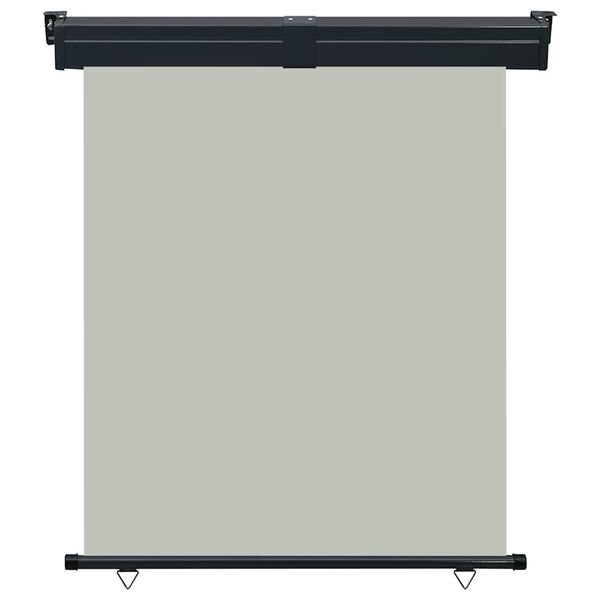 vidaXL Copertină laterală de balcon, gri, 145x250 cm