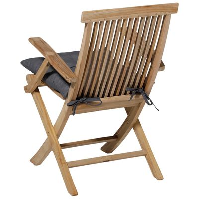 Madison Pernă de scaun Panama, gri, 46x46 cm