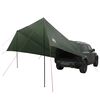 vidaXL Cort pentru vehicul Verde militar 518 x 580 x 215 cm