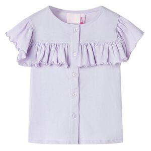 vidaXL Tricou pentru copii, lila, 104