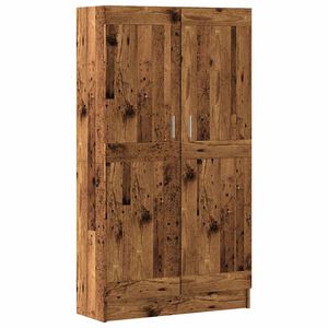 vidaXL Bibliotecă, lemn vechi, 82,5x30,5x150 cm, lemn prelucrat