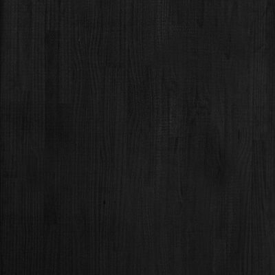 vidaXL Raft de depozitare, negru, 60x30x210 cm, lemn masiv de pin