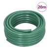 vidaXL Furtun de grădină cu set de racorduri, verde, 0,5", 20 m, PVC